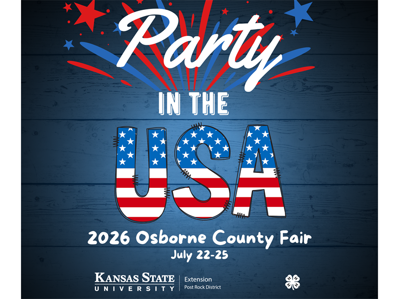 Logo for 2026 Osborne County Fair
